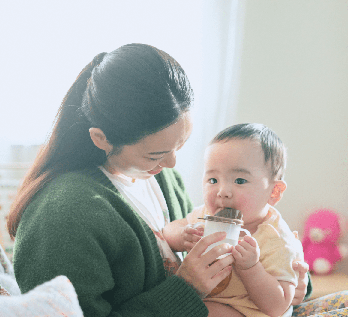 母親と赤ちゃん