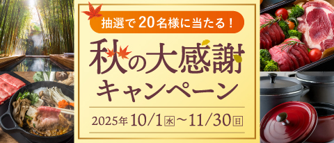 <b>【抽選プレゼント11/30(日)まで】</b><br> お得な初回500円＋最大30,000円キャッシュバック！