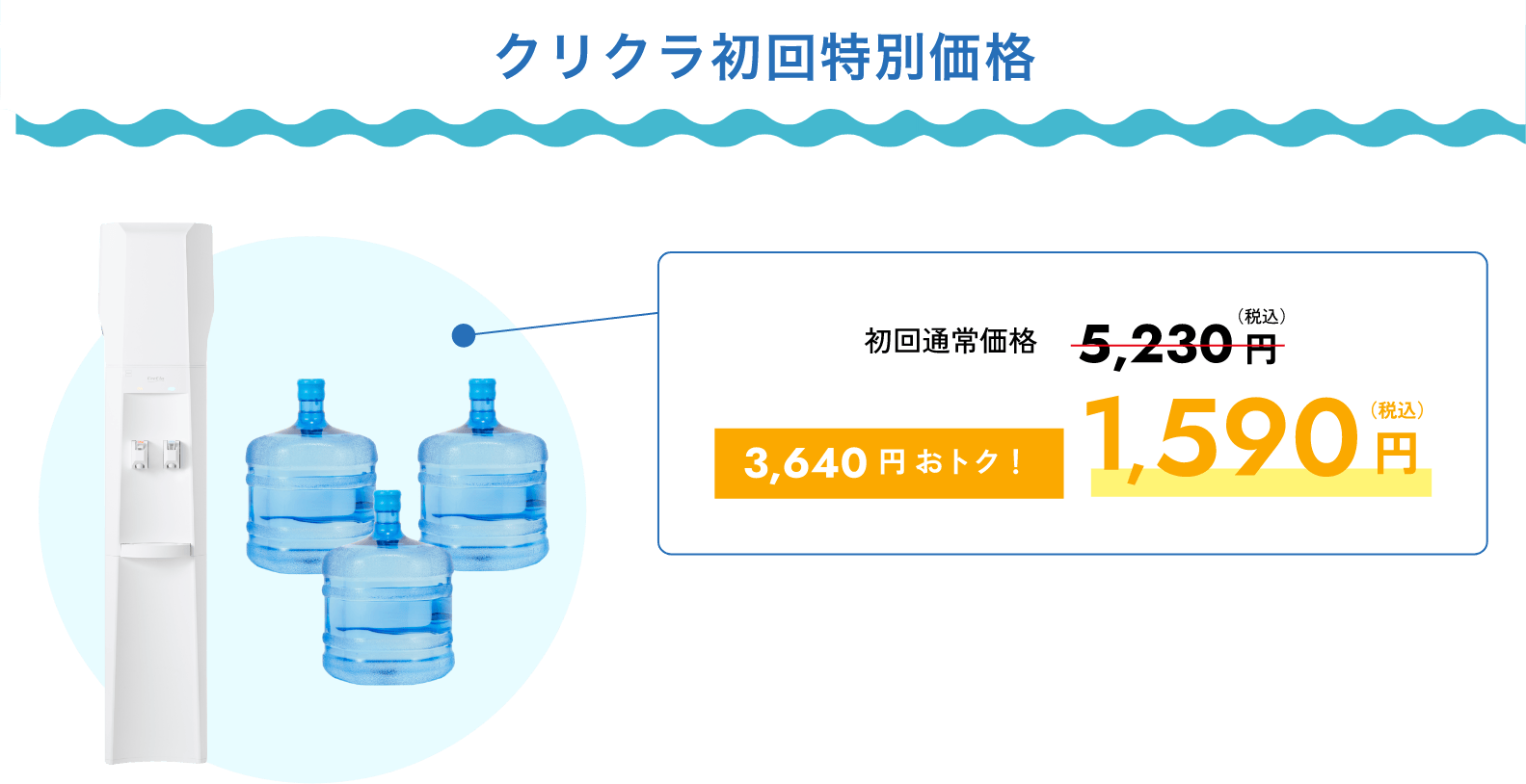 クリクラ初回特別価格