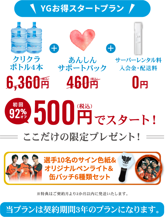 YGお得スタートプラン